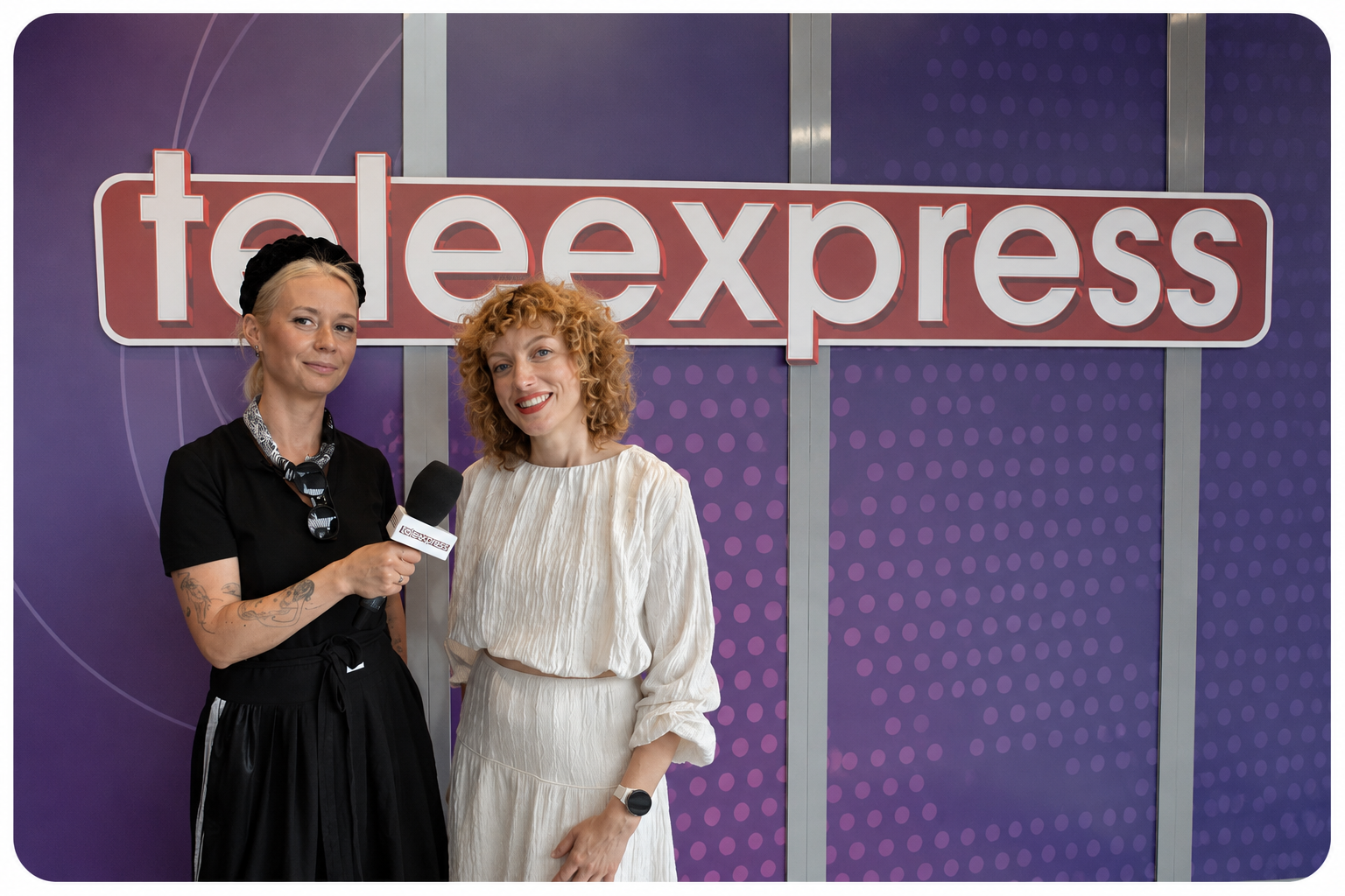 Maria Woźniak w Teleexpressie